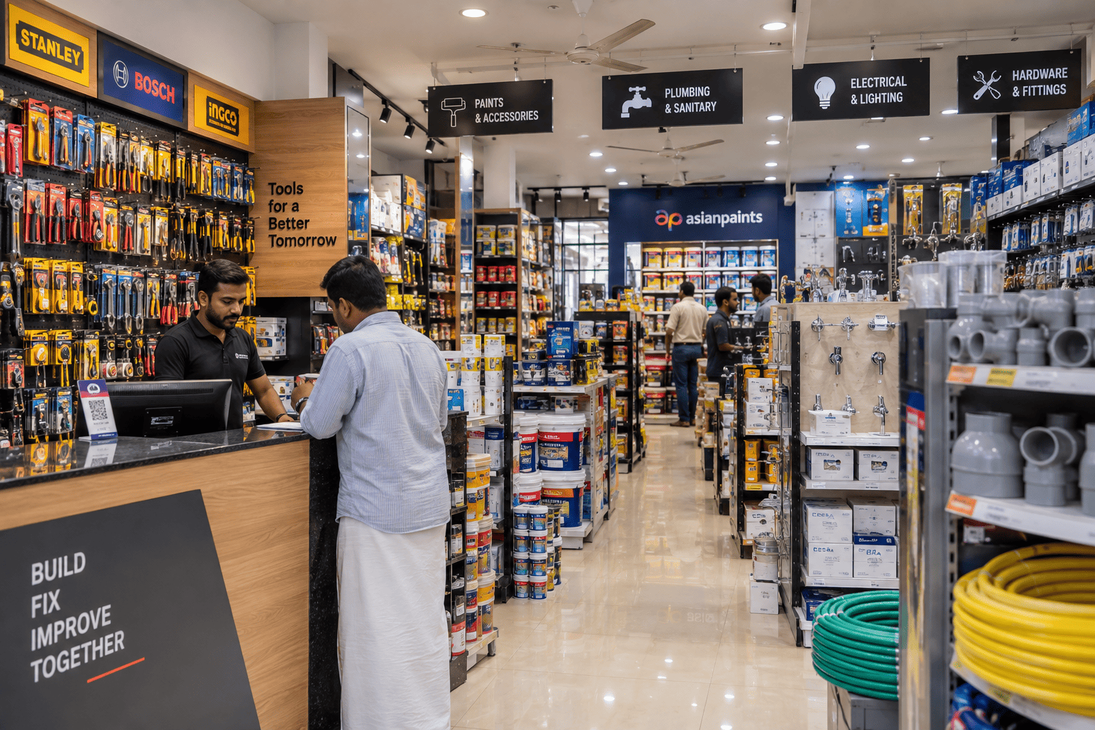 Hardware store - Dial kerala