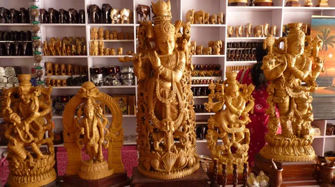 wood crafts - Dial kerala