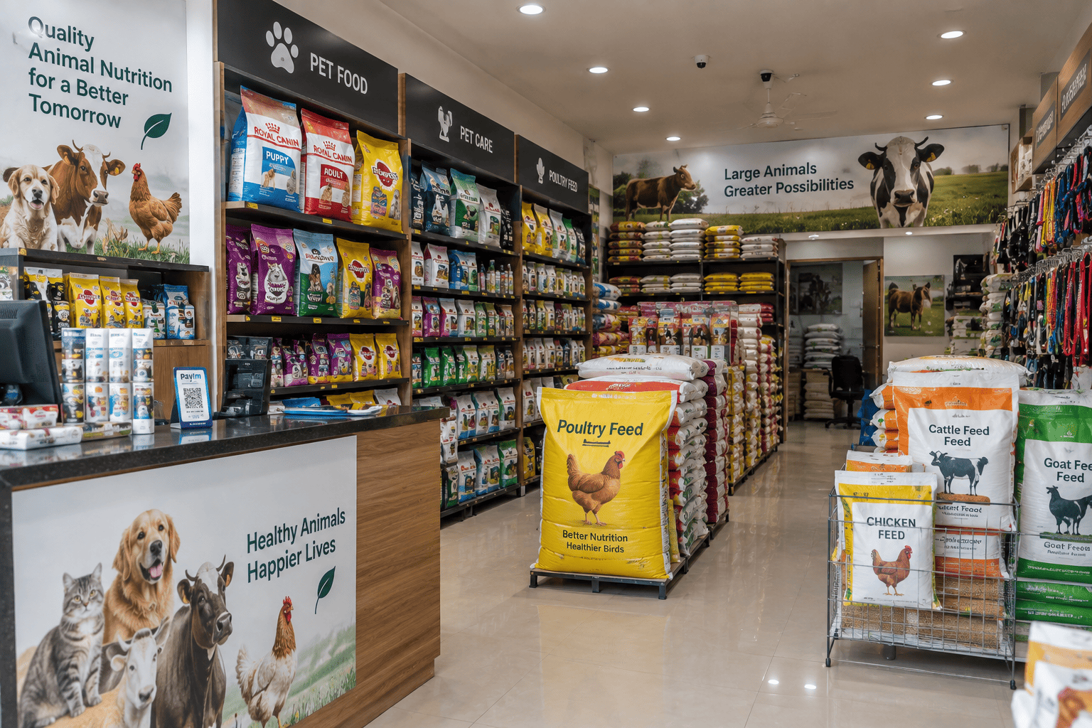 Animal feed store - Dial kerala