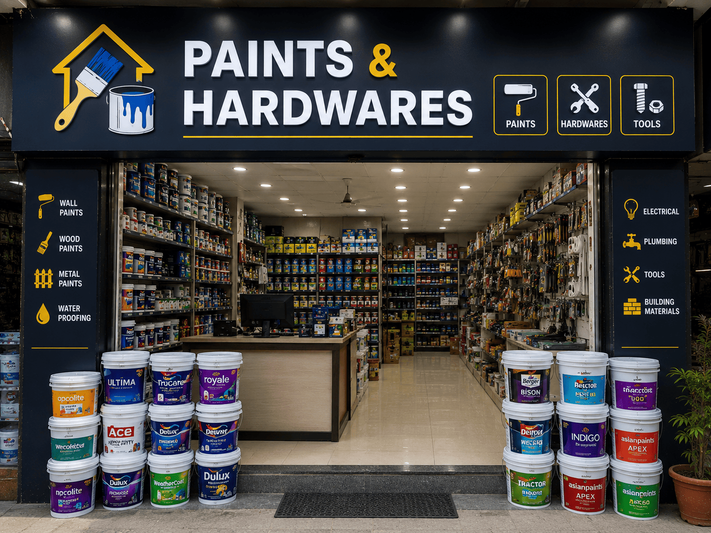 paint shop - Dial kerala