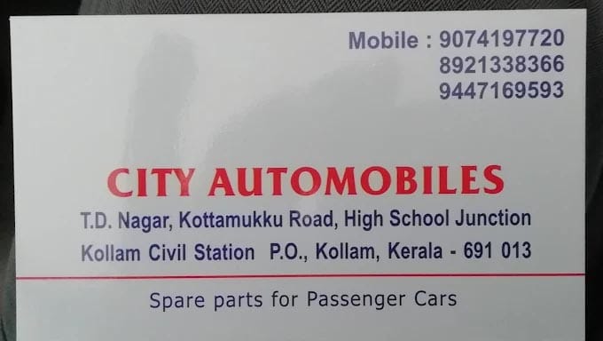 CITY AUTOMOBILES, Kerala